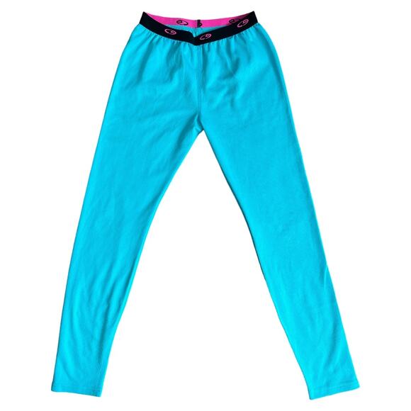 Champion Blue Stretch Leggings, L - Picture 1 of 4